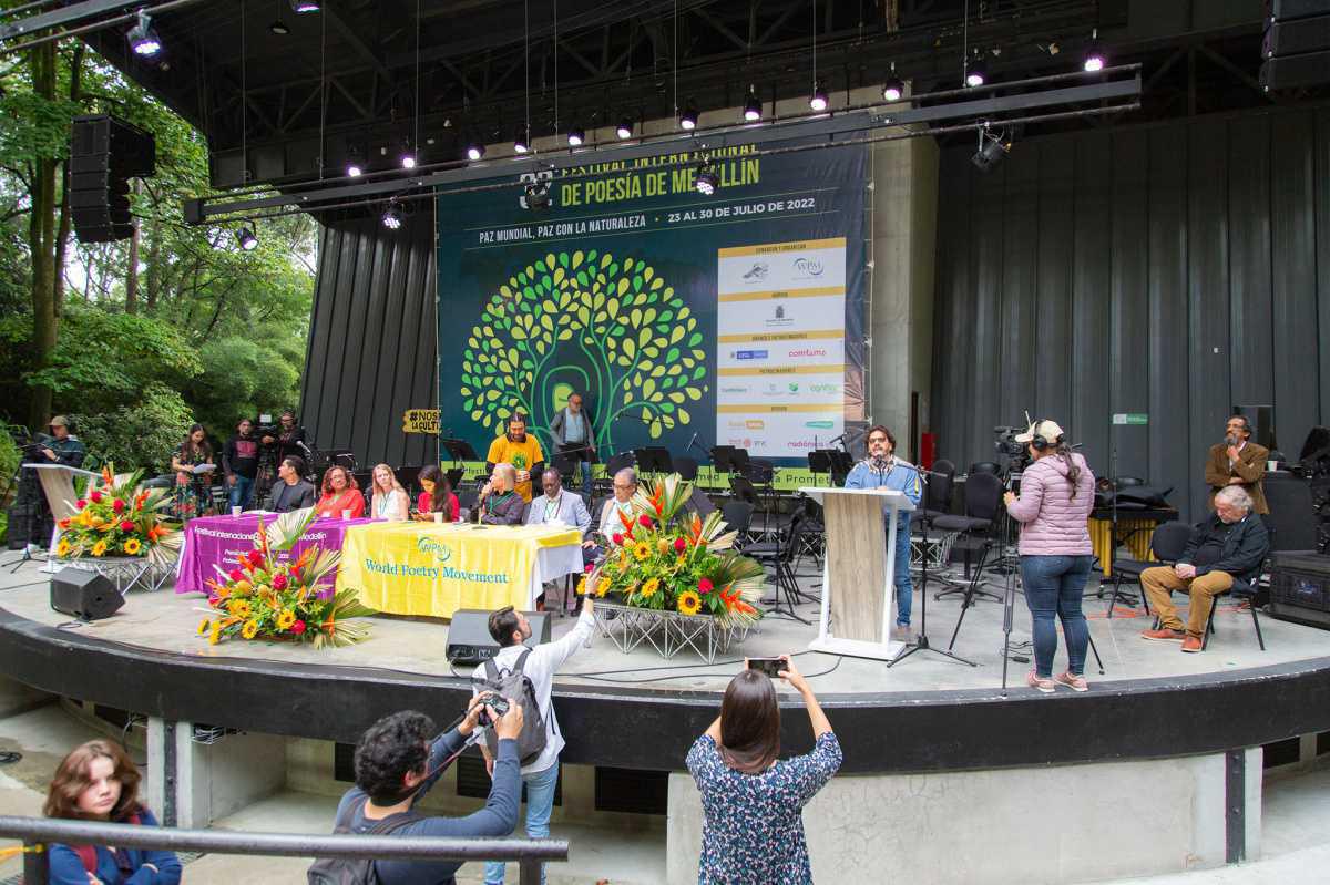 Con el regreso de la programación 100 % presencial comenzó la edición número 32 del Festival Internacional de Poesía de Medellín