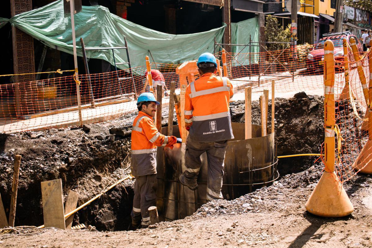En un 23 % avanzan los trabajos para la renovación de más de 12.000 metros cuadrados de espacio público en el Parque Lleras