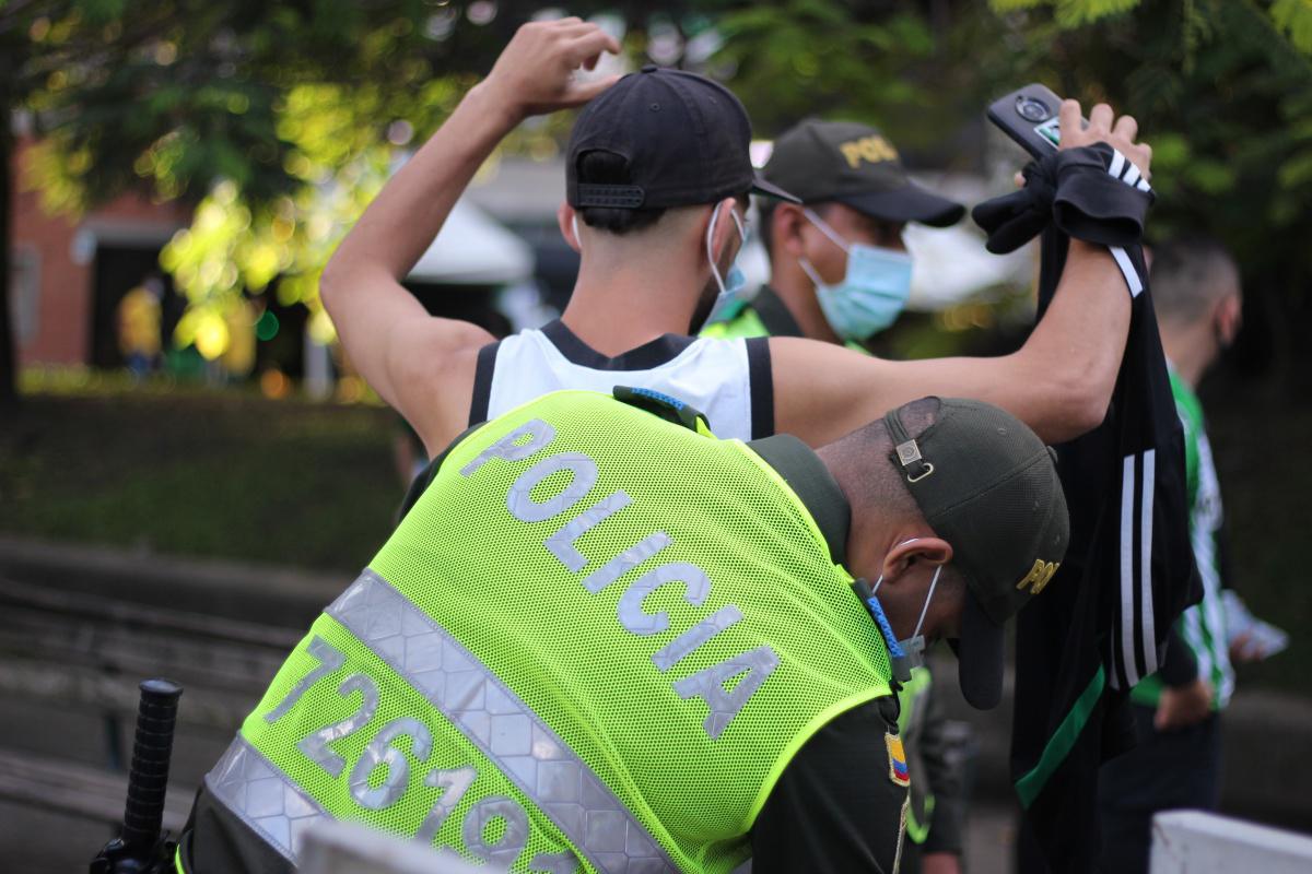 Con aforo total y un dispositivo de seguridad completo, el Atanasio Girardot está listo para otro clásico del fútbol en paz Con aforo total y un dispositivo de seguridad completo, el Atanasio Girardot está listo para otro clásico del fútbol en paz