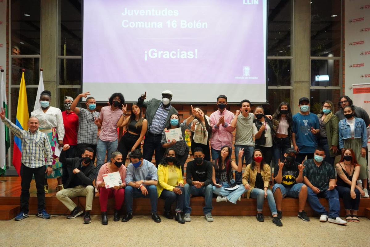La Alcaldía de Medellín beneficiará a 790 jóvenes a través de cinco proyectos de Presupuesto Participativo