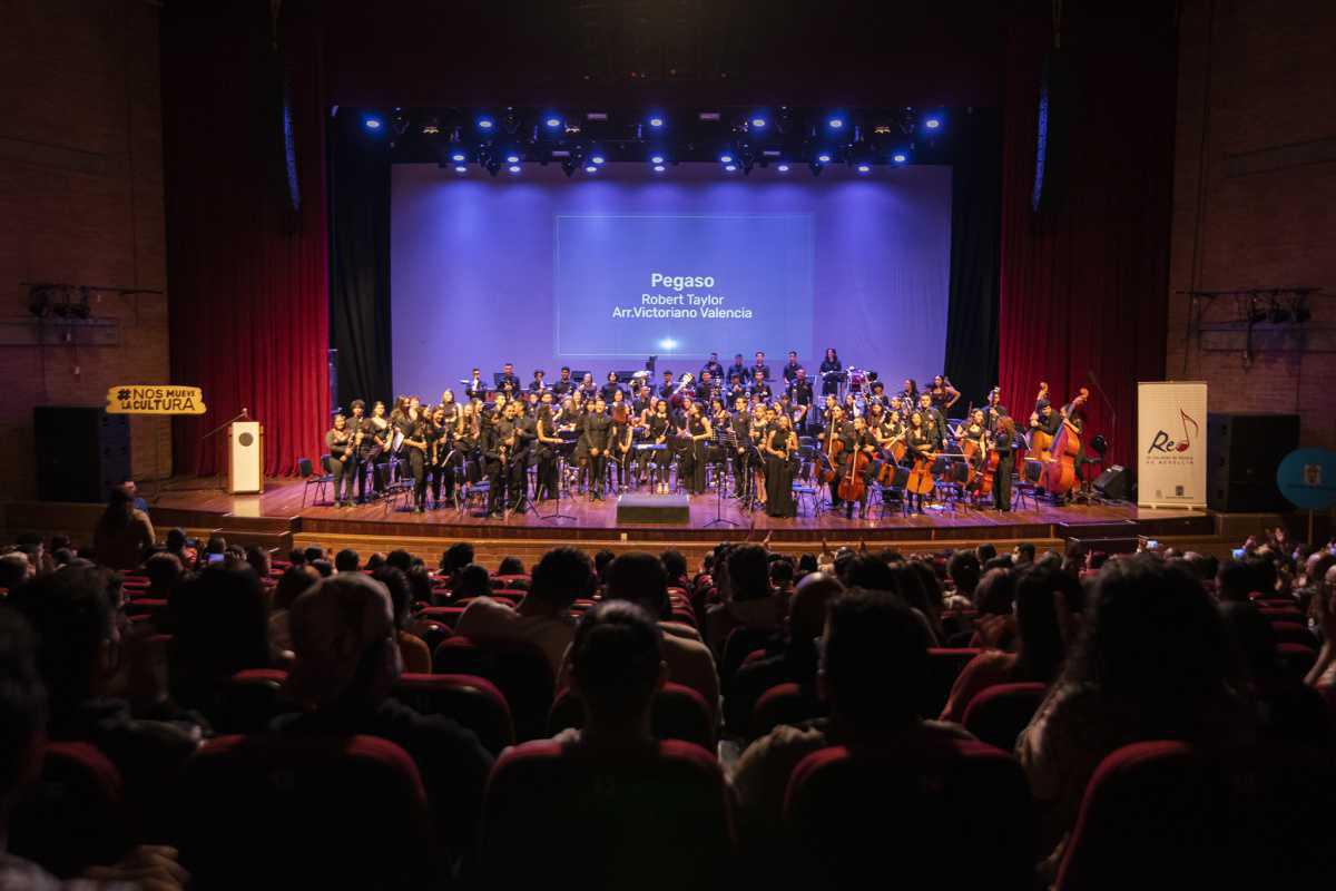 Con 67 niños y jóvenes, por primera vez la Red de Músicas de Medellín participa en el Concurso Nacional del Bambuco Inédito, en Tocancipá