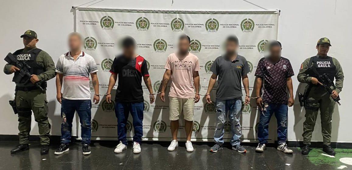 Cinco delincuentes que atemorizaban a los habitantes Belén, Guayabal y Villa Hermosa fueron capturados durante operación estructural