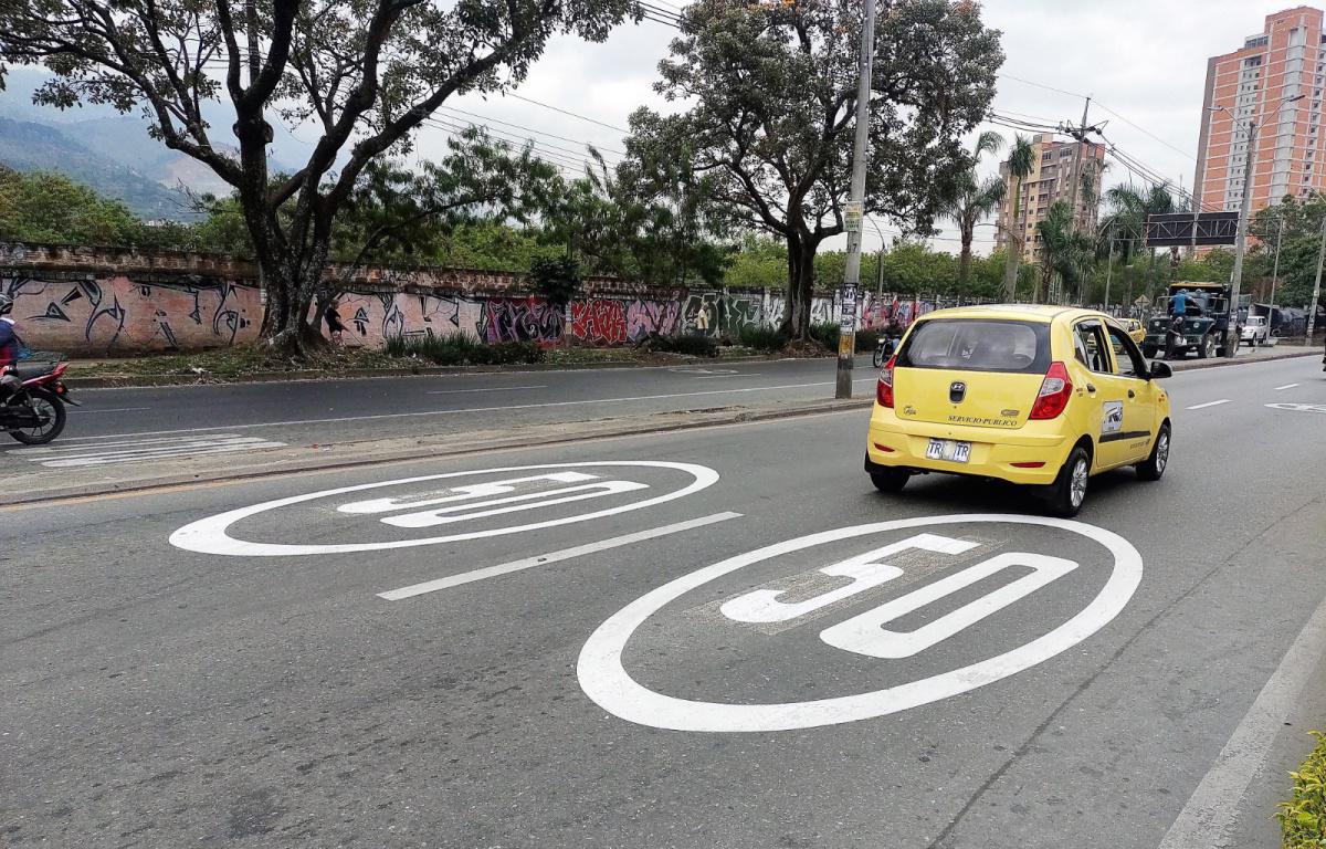 Cambia el límite de velocidad en Autopista Norte, entre Solla y Niquía