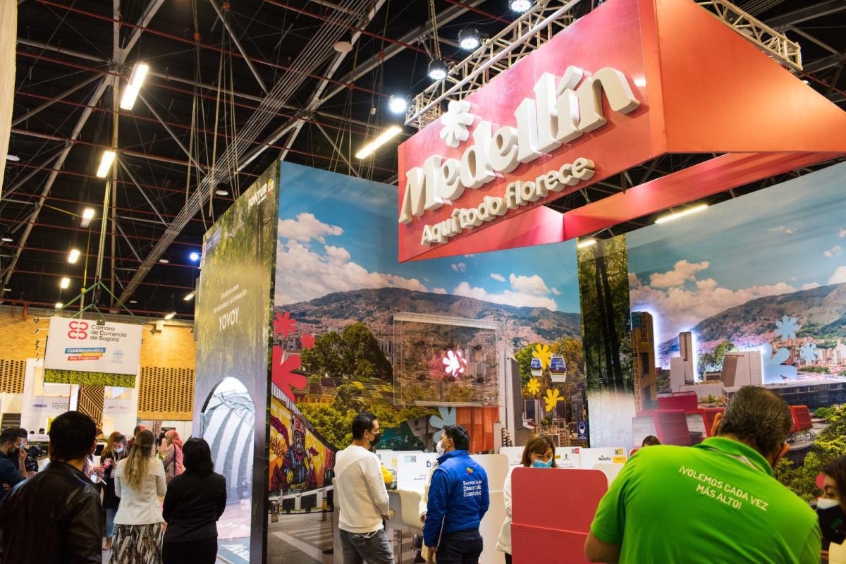 Medellín llega a la feria de turismo más importante del país con indicadores históricos y su agenda de eventos 2023