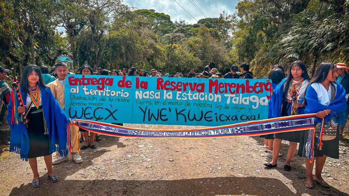 Gobierno entrega 311 hectáreas a resguardo indígena La Estación Tálaga en el Huila