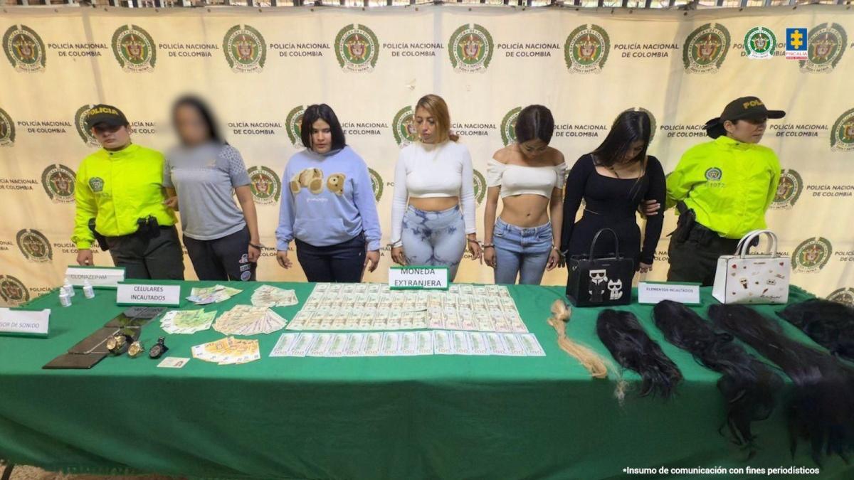 Cayeron 'Las Barbies': la peligrosa banda que emborrachaba y robaba en Medellín Cayeron 'Las Barbies': la peligrosa banda que emborrachaba y robaba en Medellín
