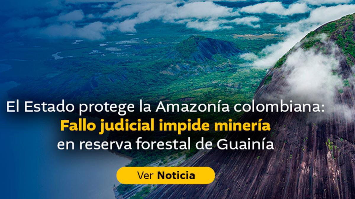 Triunfo ambiental: Gobierno frena minería en reserva amazónica tras ganar batalla legal Triunfo ambiental: Gobierno frena minería en reserva amazónica tras ganar batalla legal