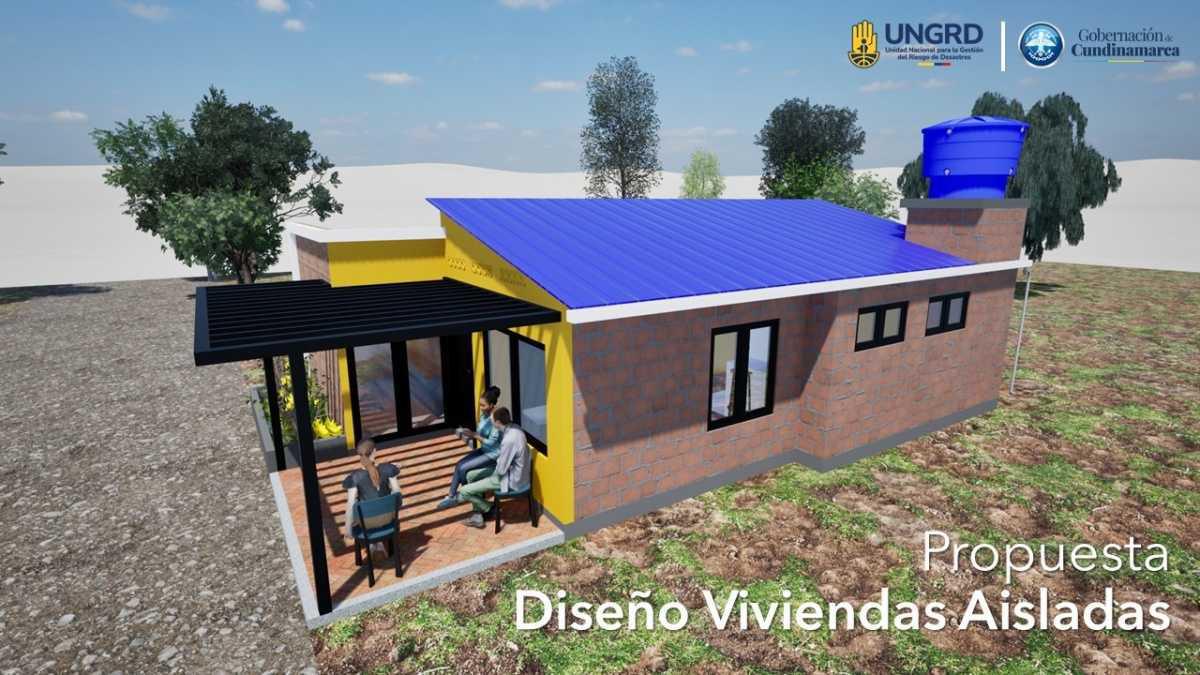 Ya tienen diseño las primeras 368 casas para afectados por temblor en Cundinamarca Ya tienen diseño las primeras 368 casas para afectados por temblor en Cundinamarca