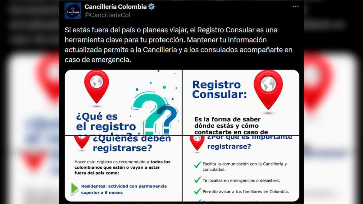 ¡Pilas, Paisas en el Exterior! Cancillería Pide Actualizar el Registro Consular
