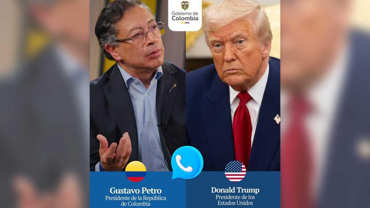 Diplomacia al Día: Presidentes Petro y Trump Hablan por Teléfono y se "Echan los Cumplidos Diplomacia al Día: Presidentes Petro y Trump Hablan por Teléfono y se "Echan los Cumplidos