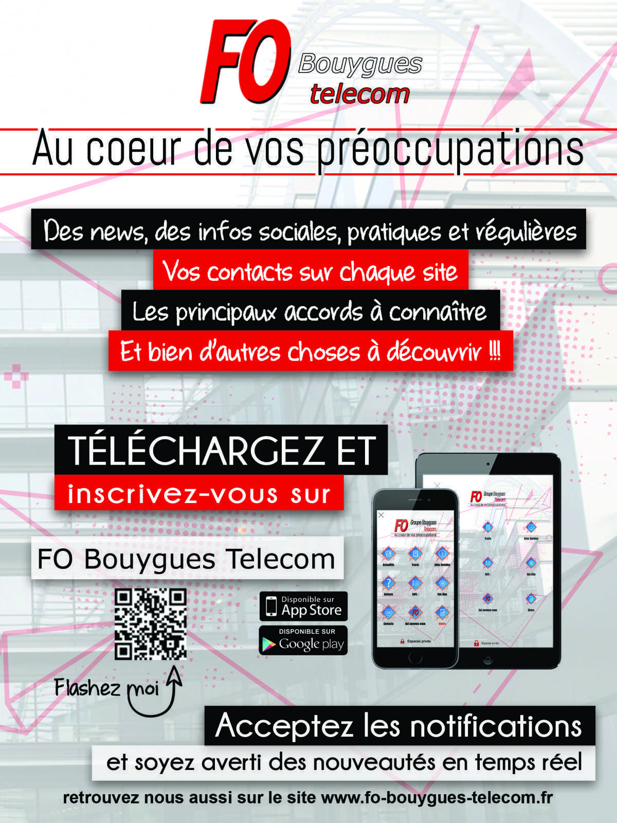 FLYER SUR APPLICATION 