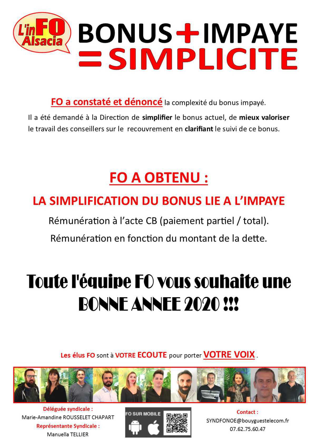 Tract Evolution Bonus simplifié