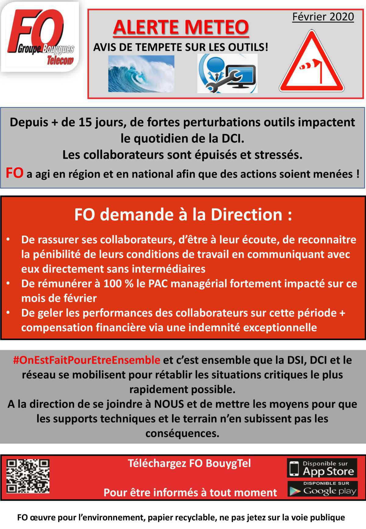 TRACT ALERTE METEO OUTILS BOURGES