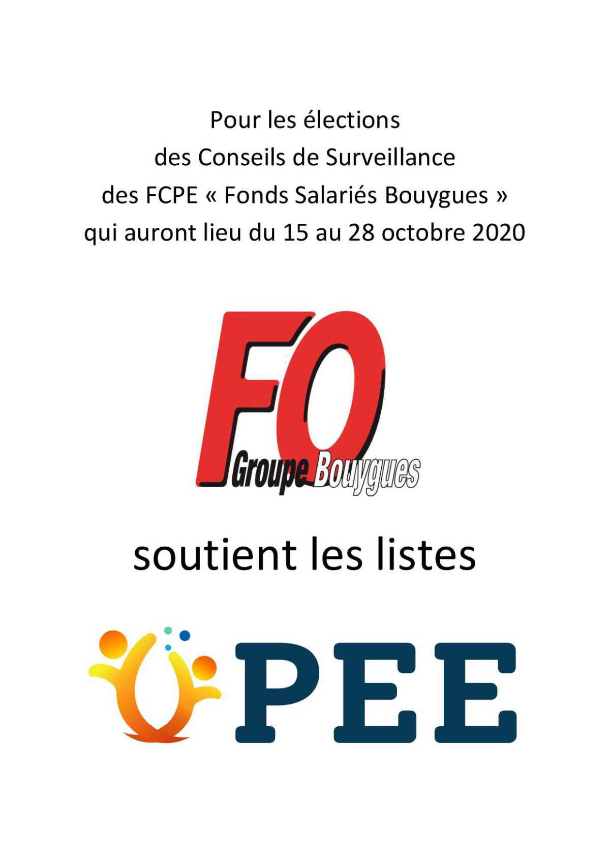 TRACT ELECTIONS DES CONSEILS DE SURVEILLANCE FCPE !