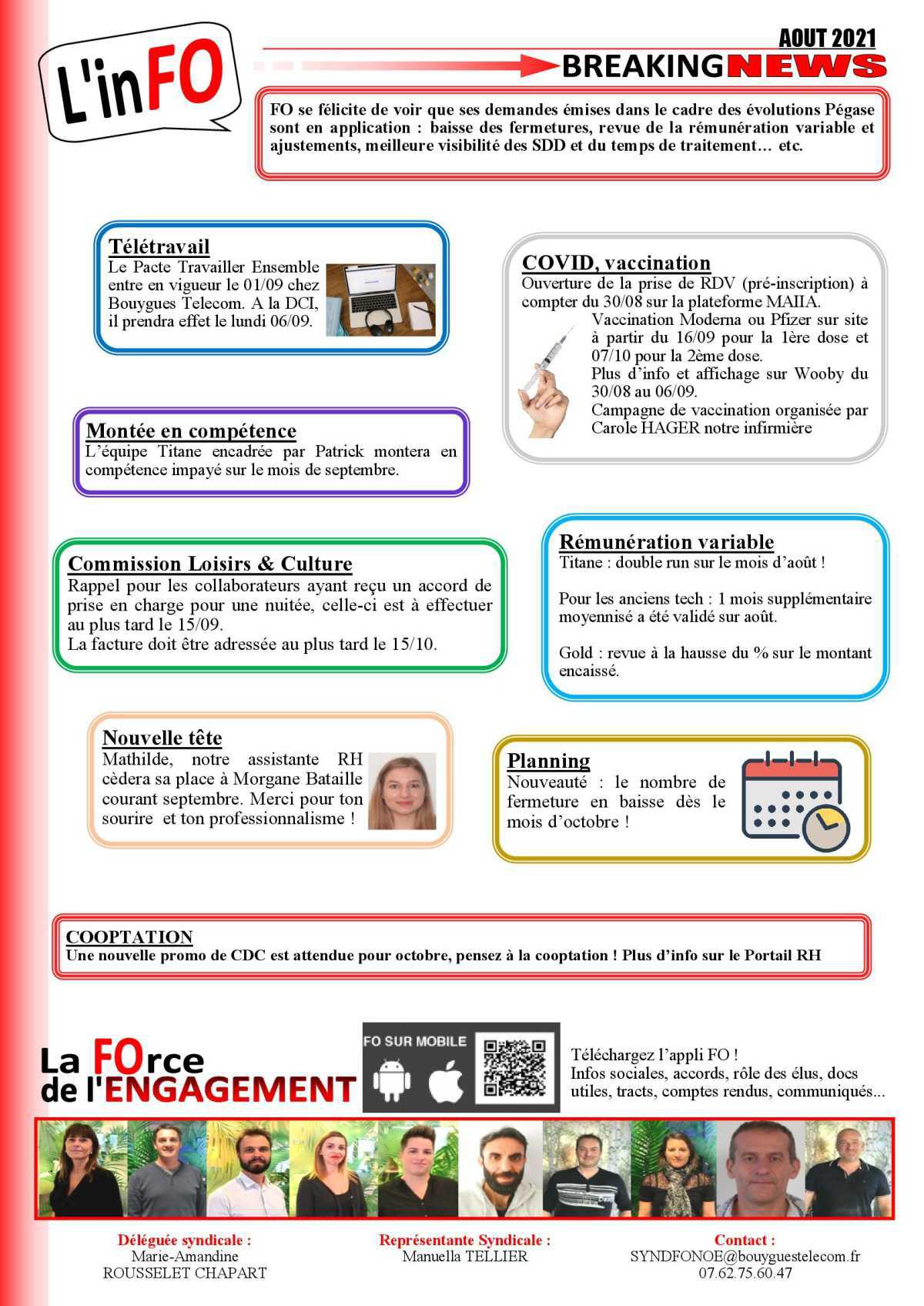 Tract L'inFO - Août 2021