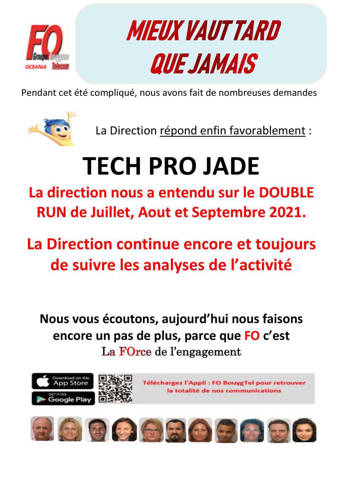 Tract - TECH PRO JADE Mieux vaut tard que jamais