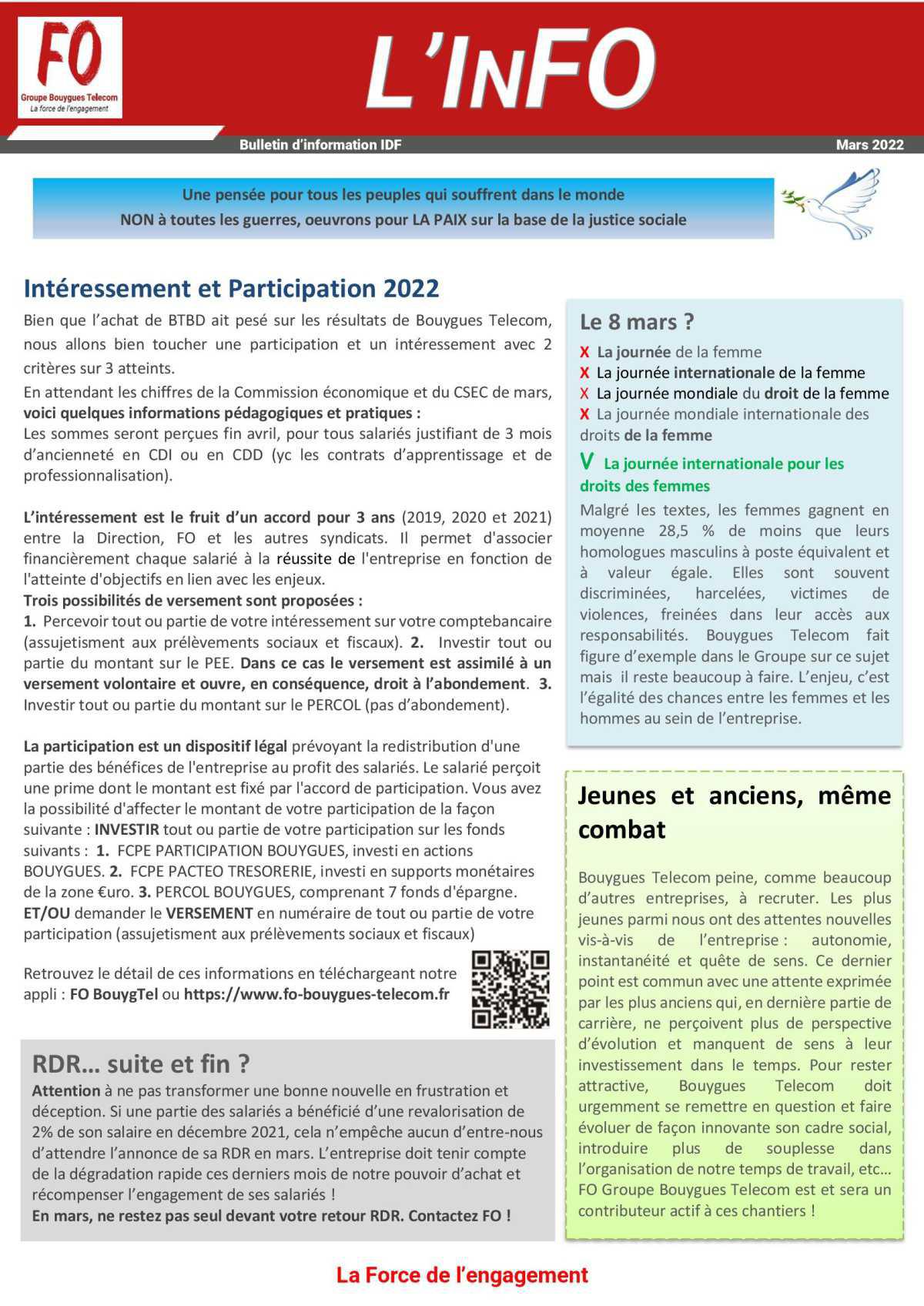 Bulletin L'inFO Mars 2022