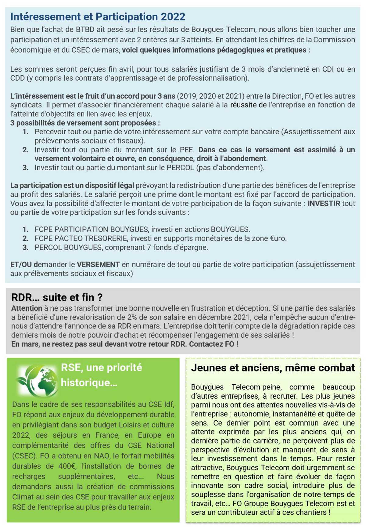 Tract "Pouvoir d'achat"