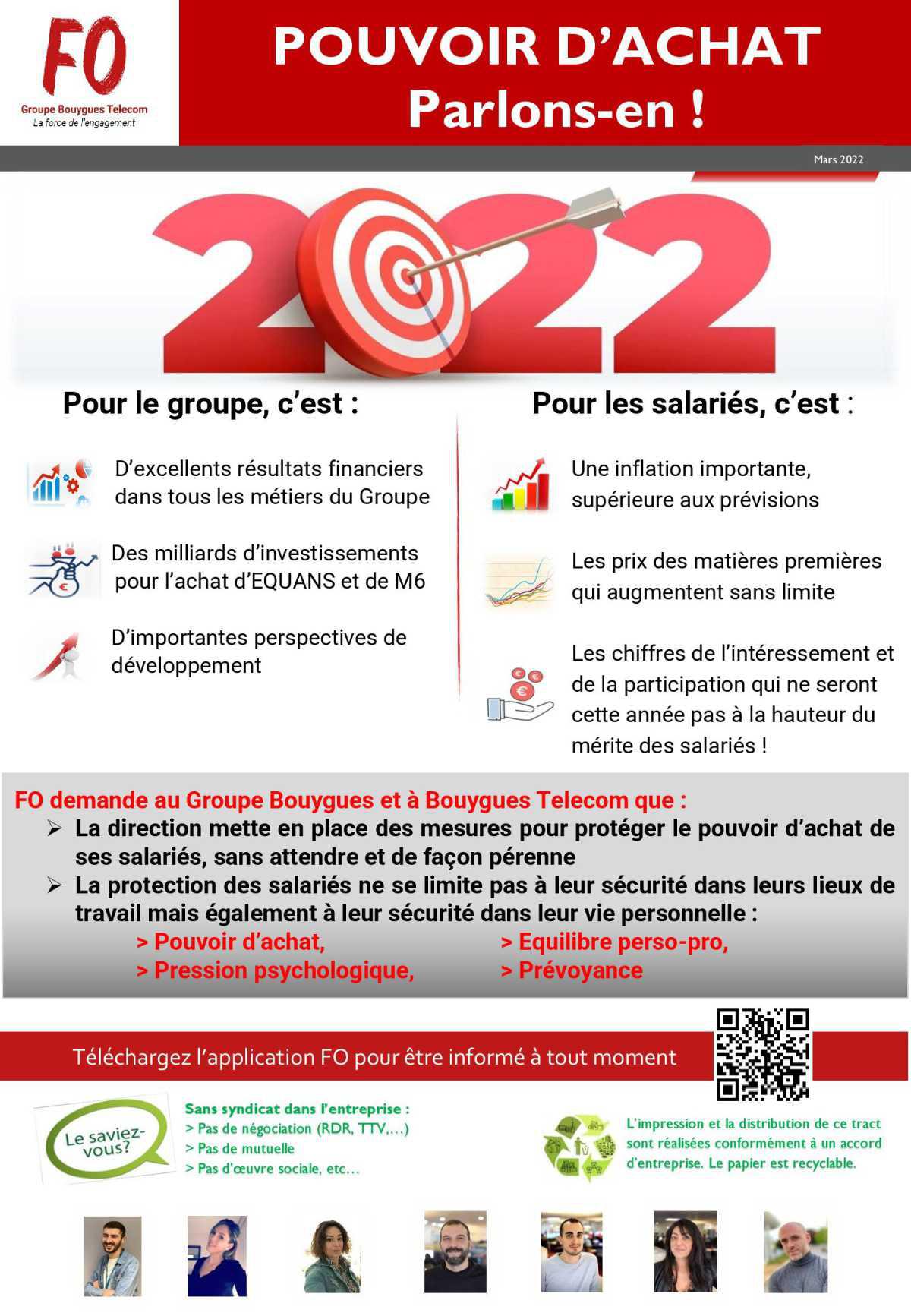 Tract "Pouvoir d'achat" 