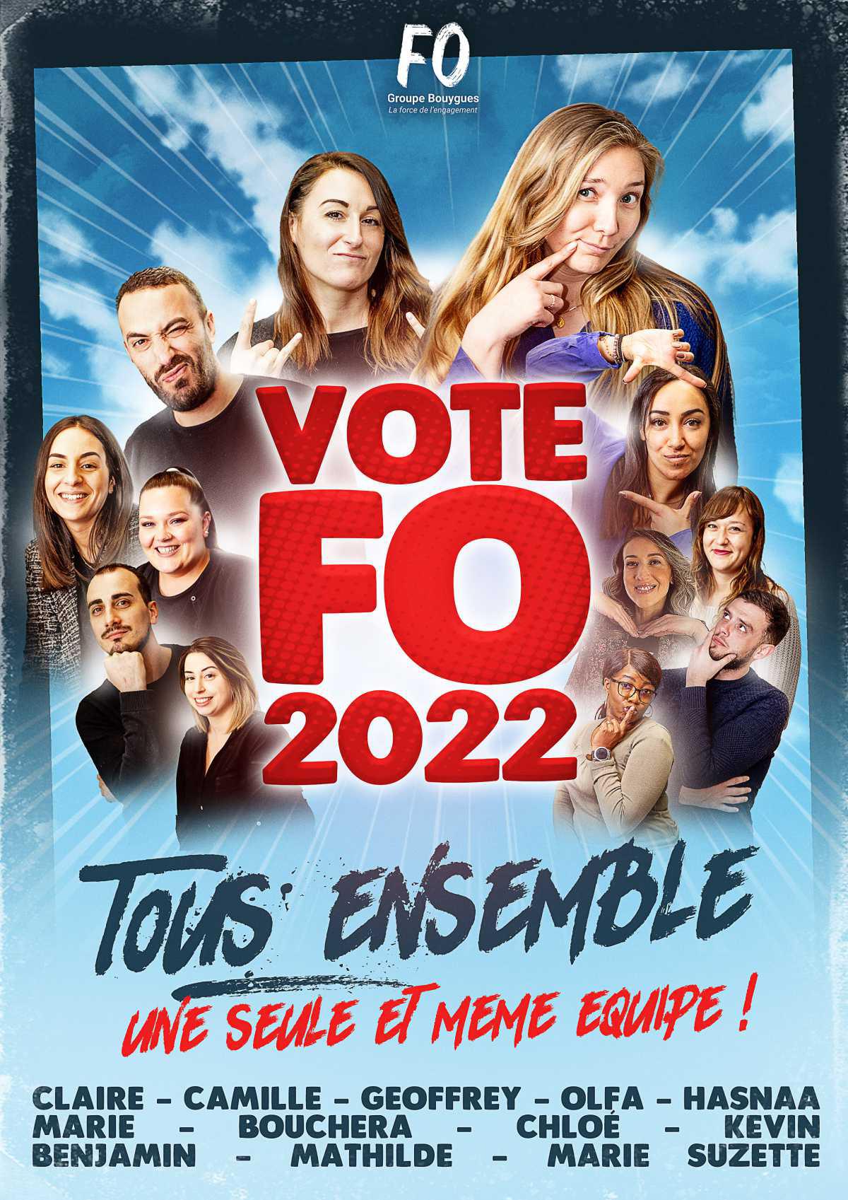 Tract "Tous ensemble, une seule et même équipe - Acte 1 