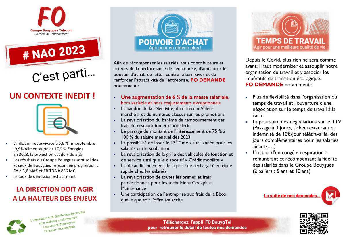 NAO 2023, c'est partie... 