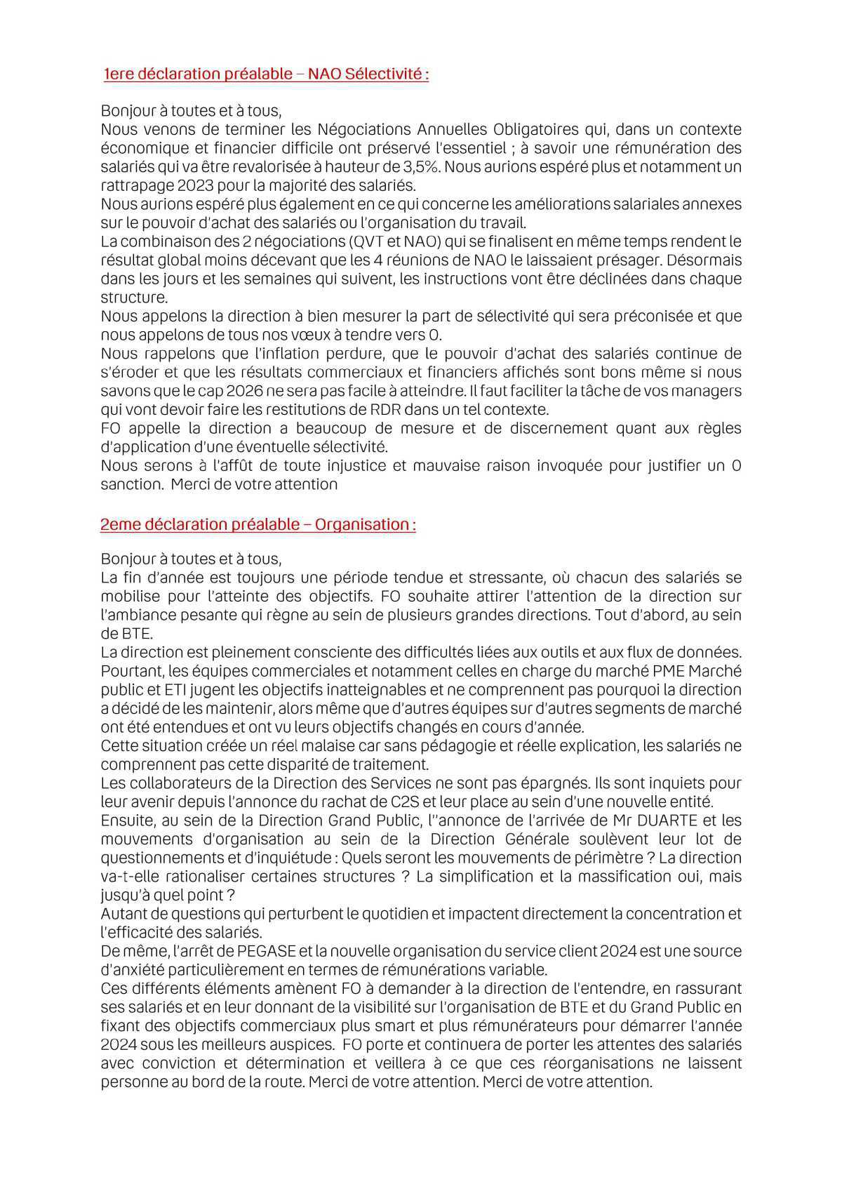 Tract "Sortie CSE Décembre 23"