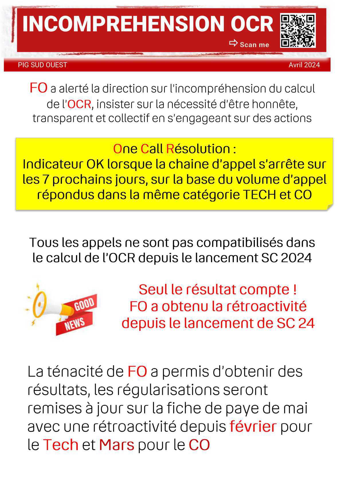 TRACT "INCOMPREHENSION OCR"