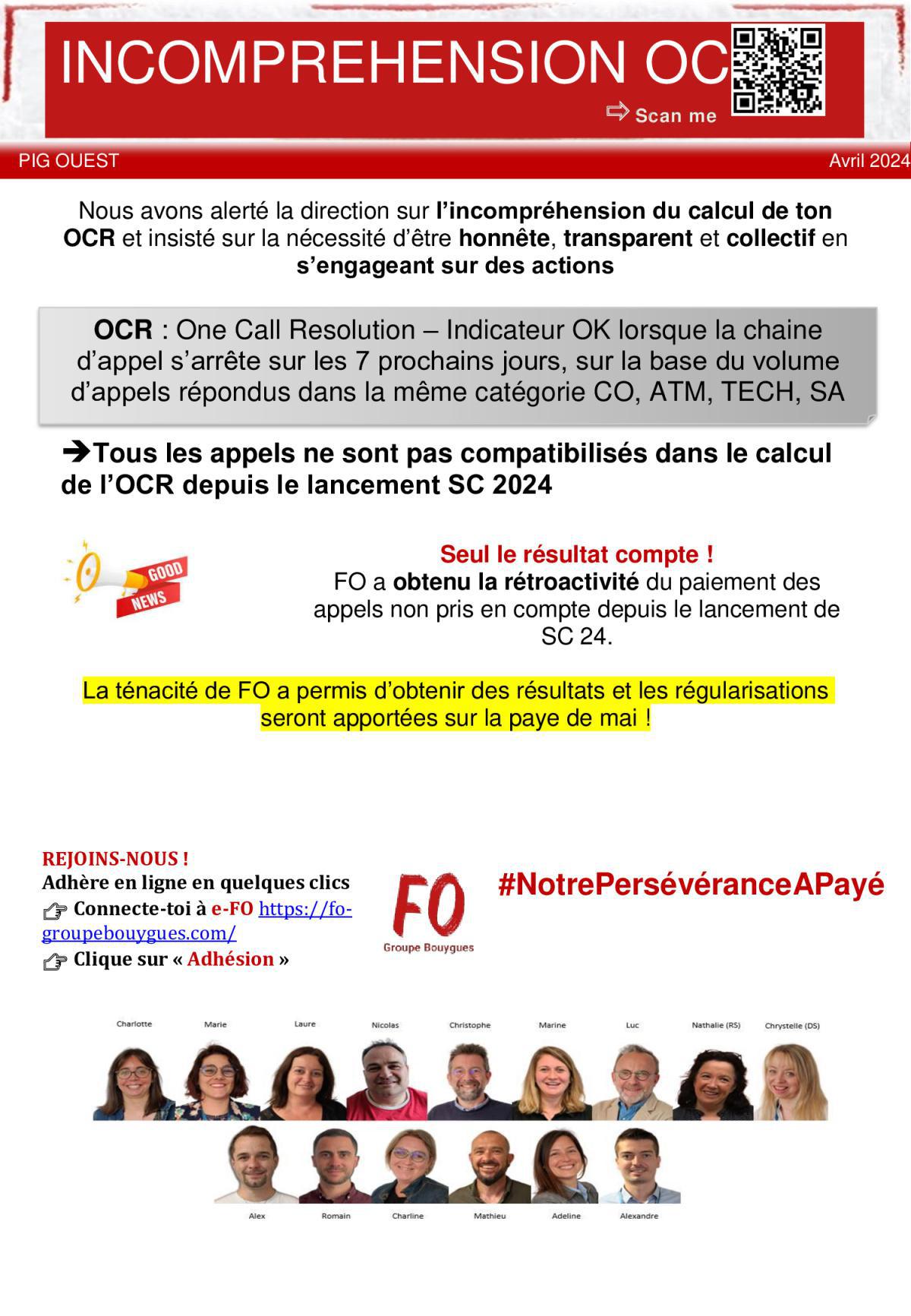 Tract "Incompréhension OCR "