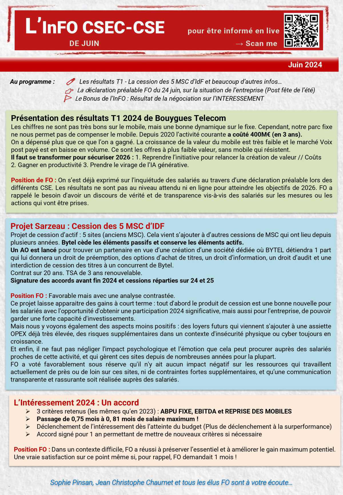 TRACT "L'inFO CSEC-CSE"