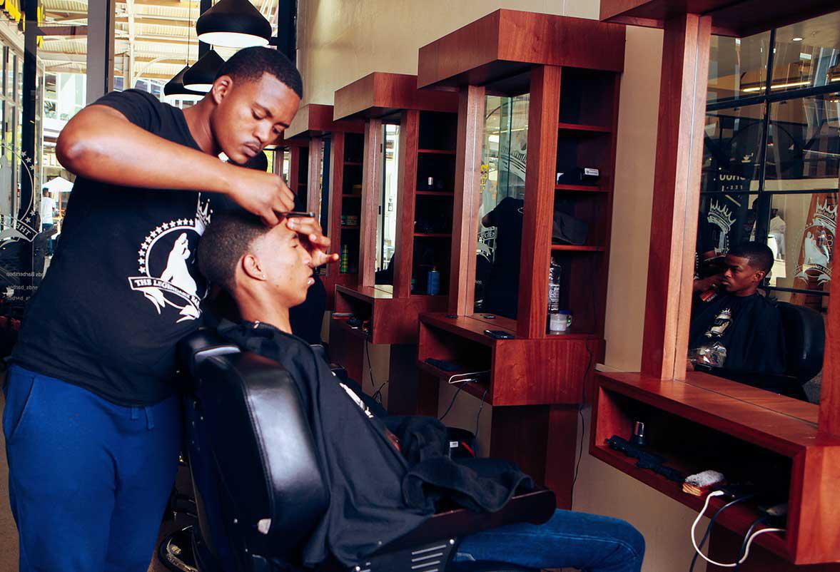 From A drug infested Porch to Top Class celebrity barbershops