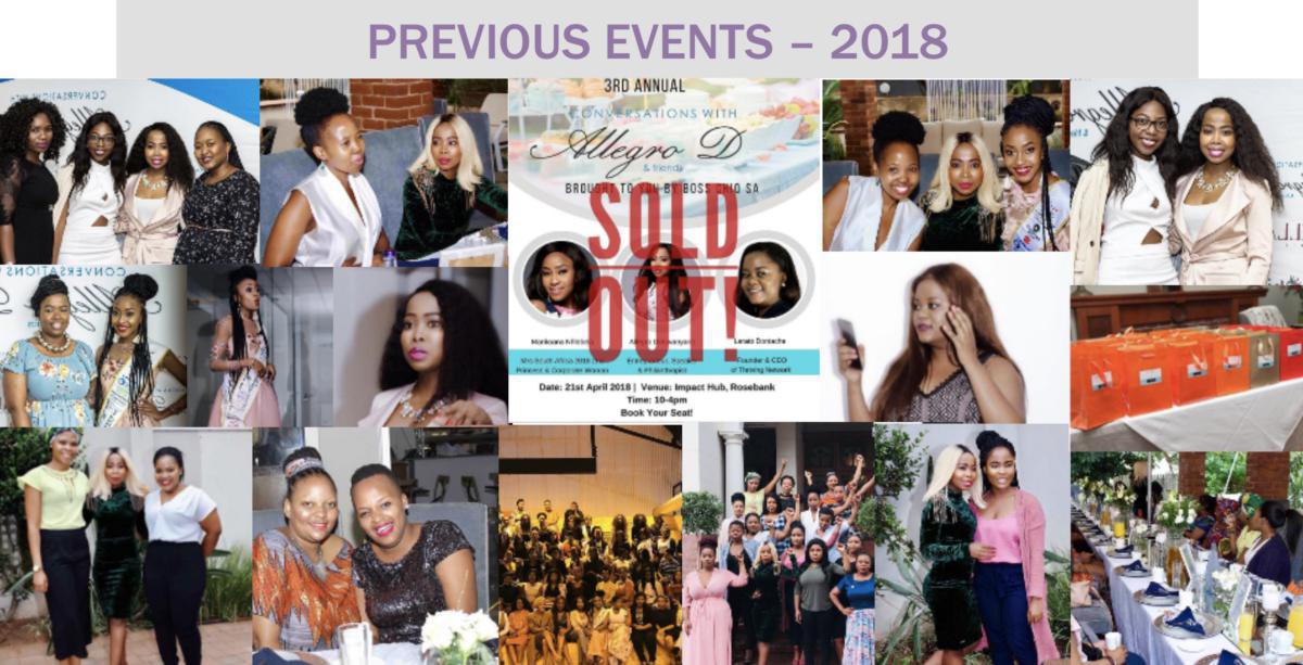 Conversations with Allegro D & Friends - Johannesburg Conversations with Allegro D & Friends - Johannesburg