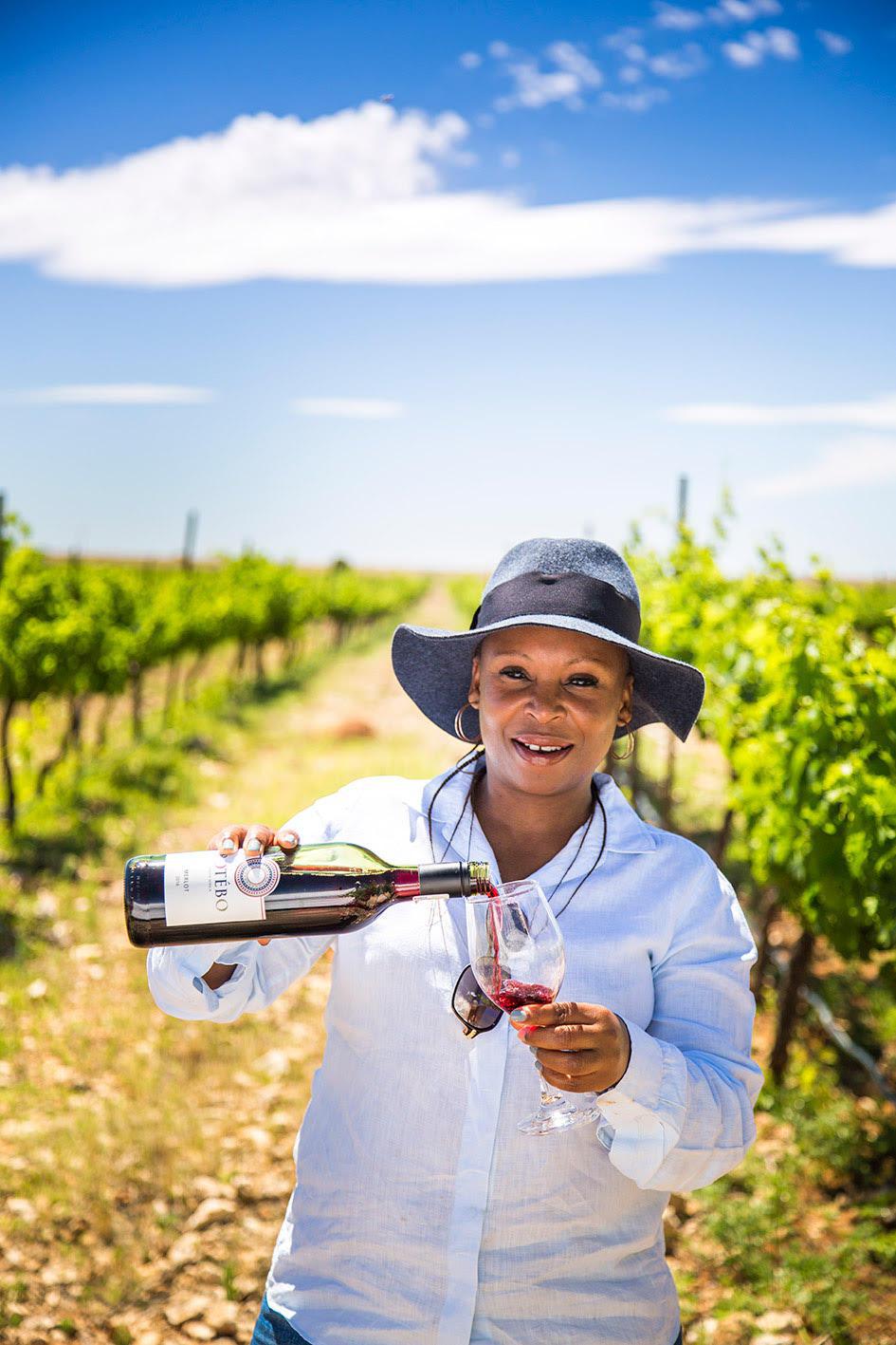 Tebogo Ditsebe : Farmer, Businesswoman and founder of Botego Wines