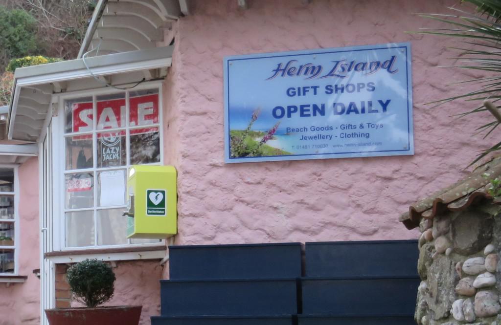 Herm Island Gift Shop AED