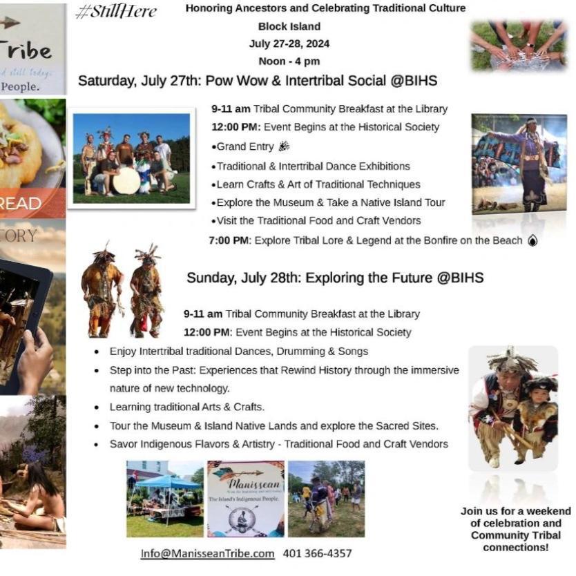 Honoring the Block Island Manissean Indigenous Natives Honoring the Block Island Manissean Indigenous Natives