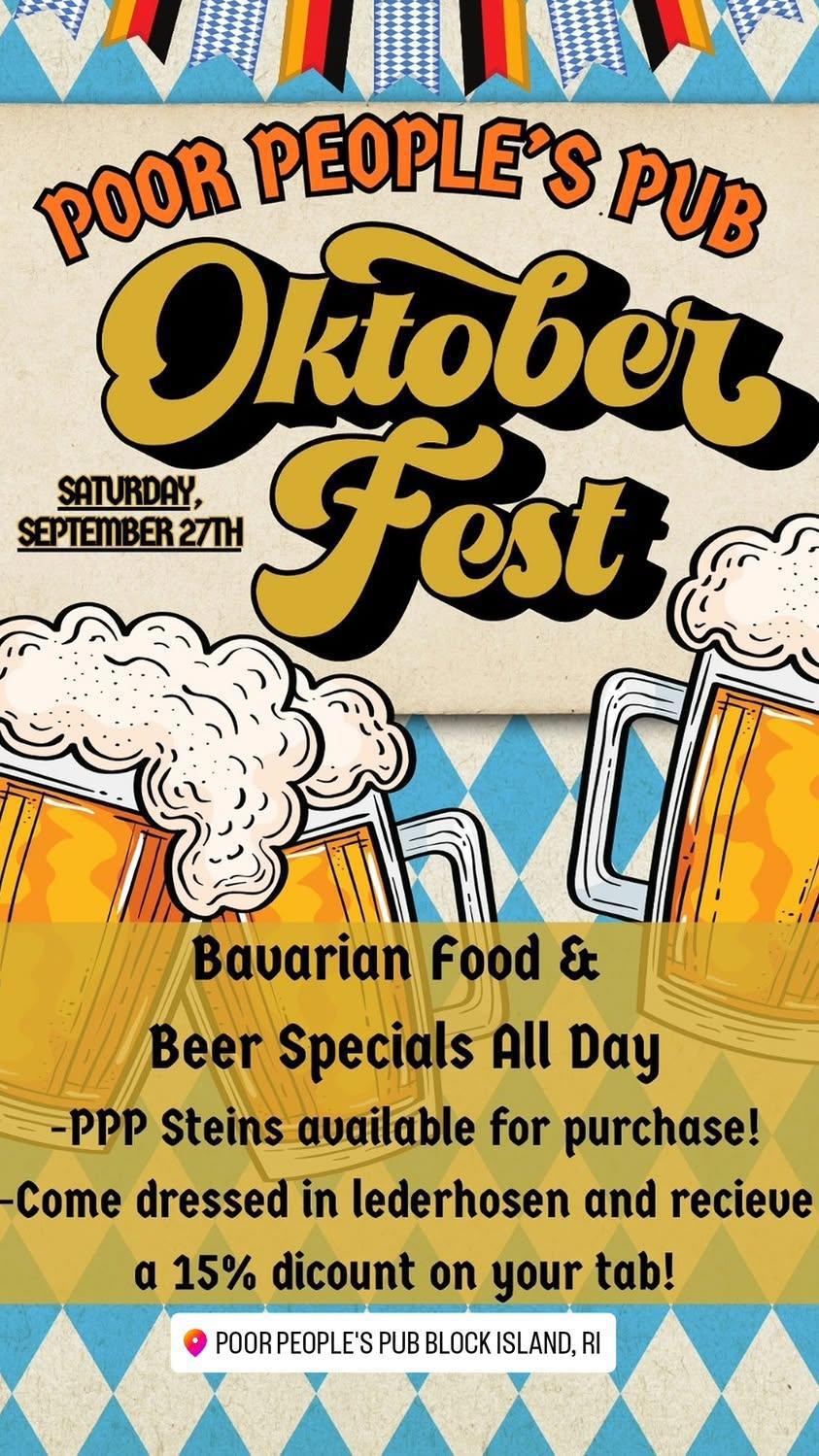 Oktoberfest at Poor People’s Pub