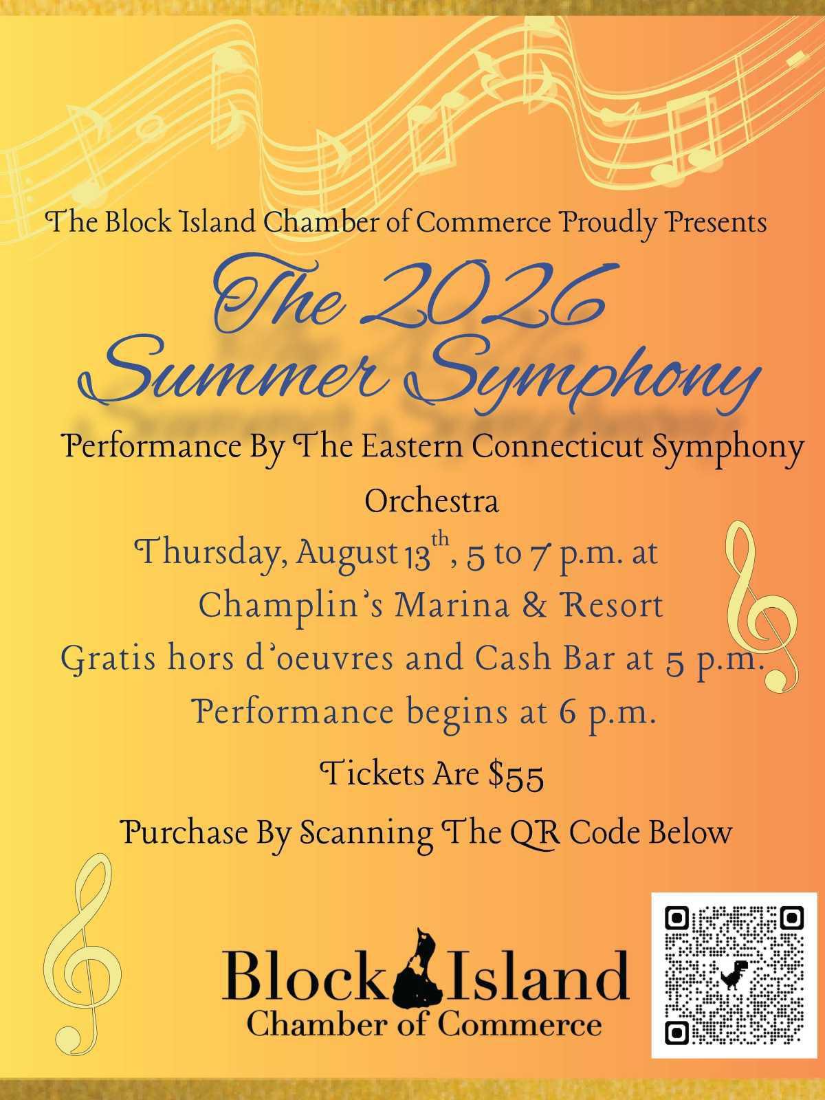 Summer Symphony 2026 at Champlin's&nbsp;