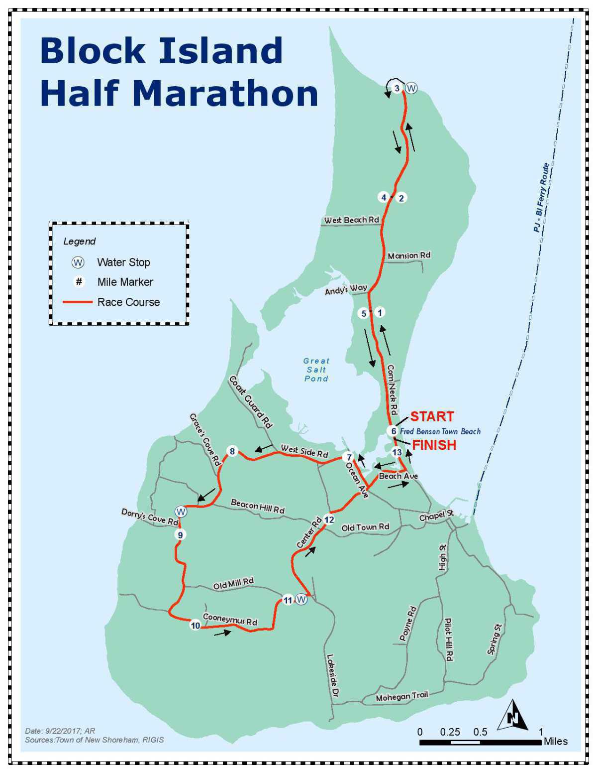 2026 Block Island Half marathon