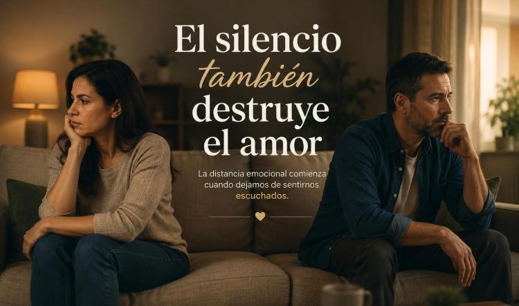 Cuando el silencio separa a una pareja