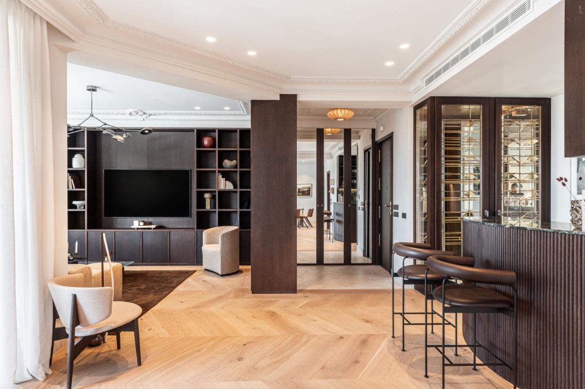 Exclusiva vivienda de lujo con terraza en Serrano 63