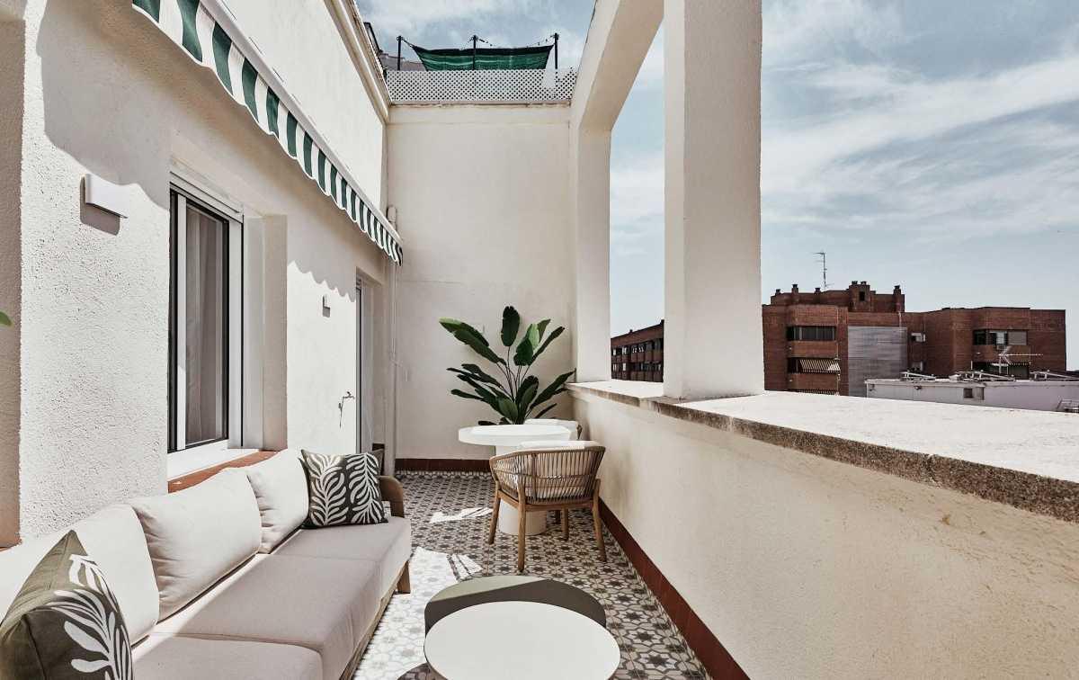 Marqués de Mondéjar 11 | Piso reformado con terraza en Fuente del Berro