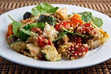 Piatto Macrobiotico del Ristorante Un Melograno