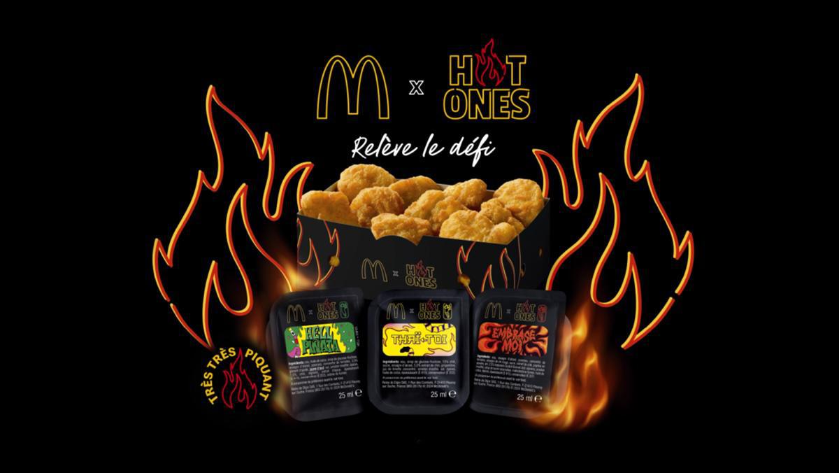 McDonald’s s’associe à Hot Ones pour créer 3 sauces (très) piquantes