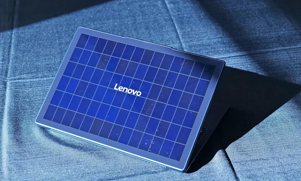 Lenovo dévoile un ordinateur qui se recharge grâce à l’énergie solaire Lenovo dévoile un ordinateur qui se recharge grâce à l’énergie solaire