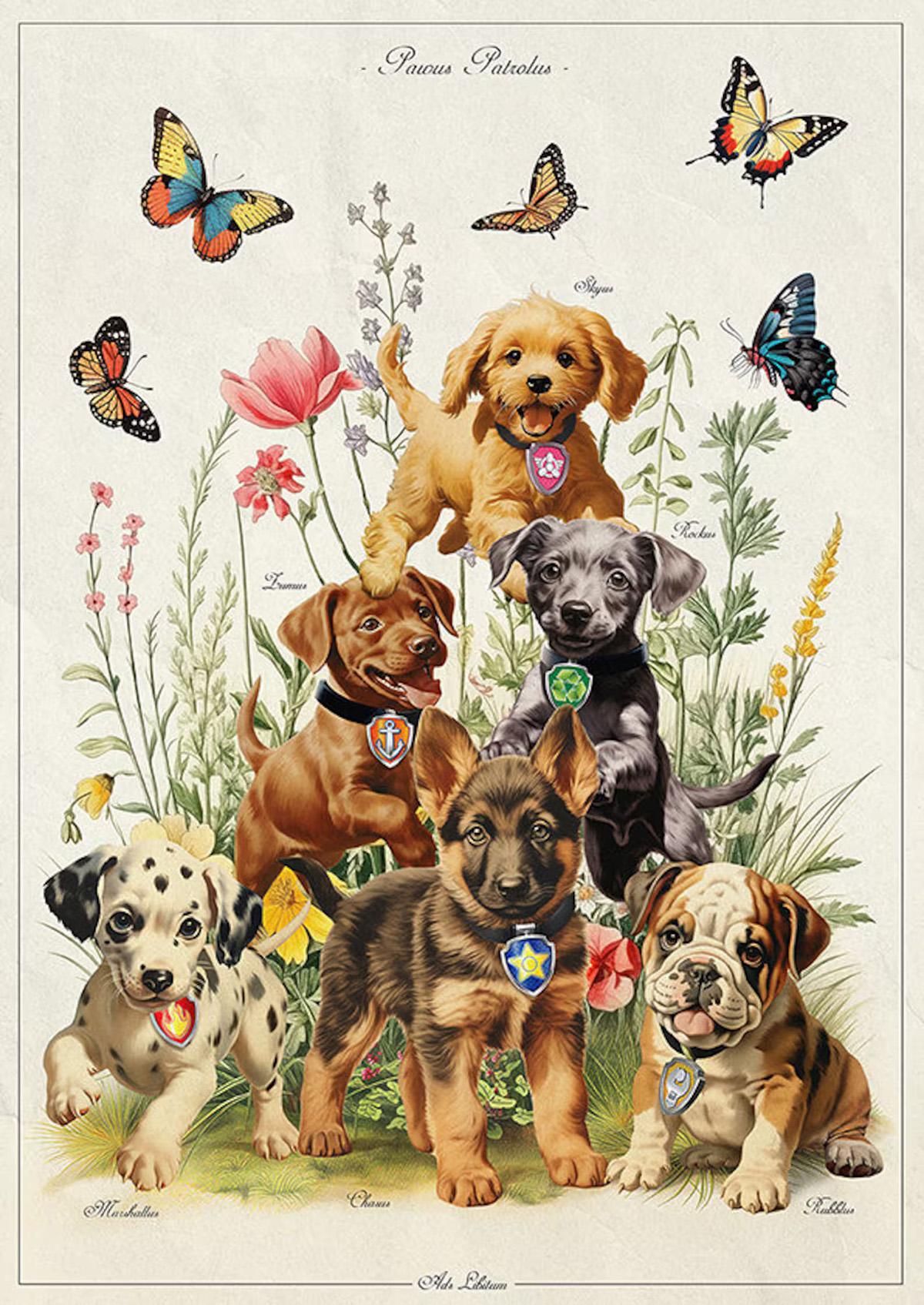 Il revisite les personnages célèbres façon illustrations naturalistes du XVIIIe siècle Il revisite les personnages célèbres façon illustrations naturalistes du XVIIIe siècle