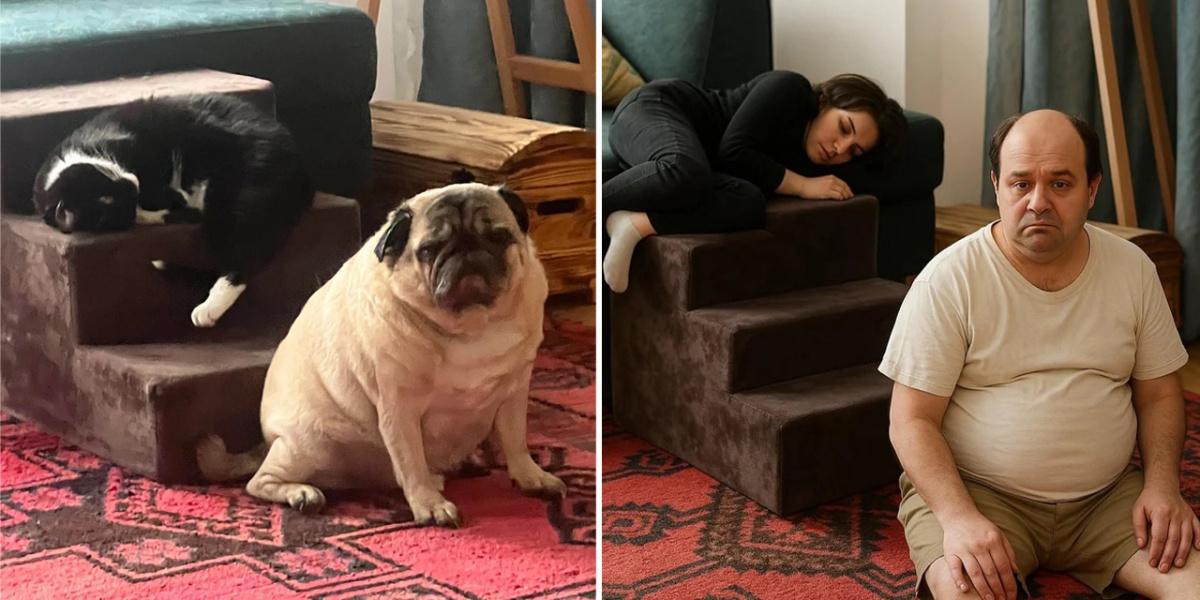 Après la trend Ghibli, ChatGPT transforme votre animal de compagnie en humain Après la trend Ghibli, ChatGPT transforme votre animal de compagnie en humain