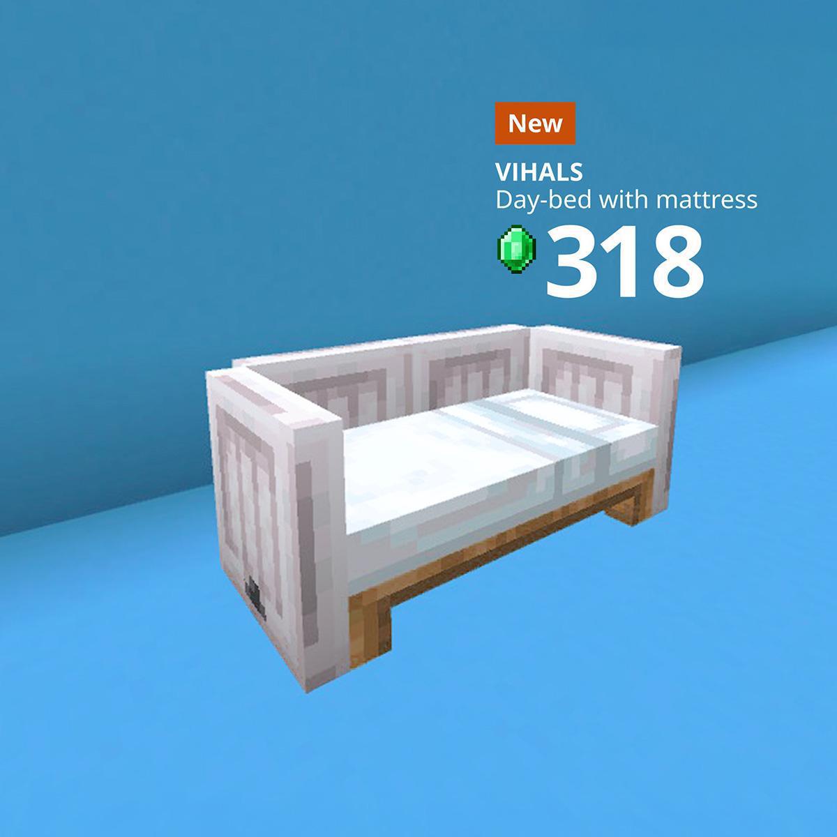IKEA imagine une version pixelisée de ses meubles pour la sortie du film Minecraft