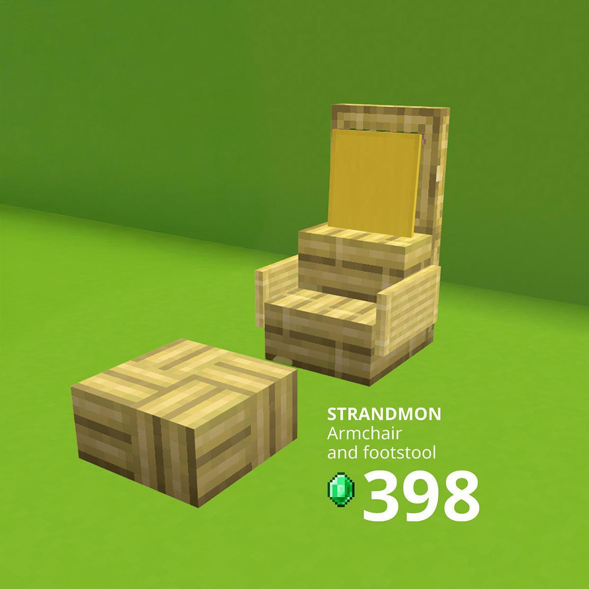 IKEA imagine une version pixelisée de ses meubles pour la sortie du film Minecraft