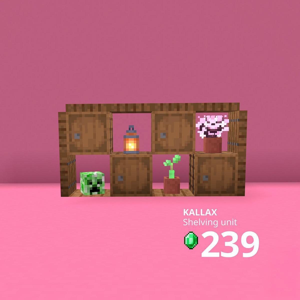 IKEA imagine une version pixelisée de ses meubles pour la sortie du film Minecraft