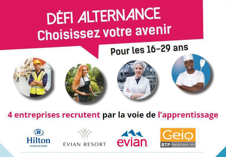 PRESENTATION DU DEFI ALTERNANCE PRESENTATION DU DEFI ALTERNANCE
