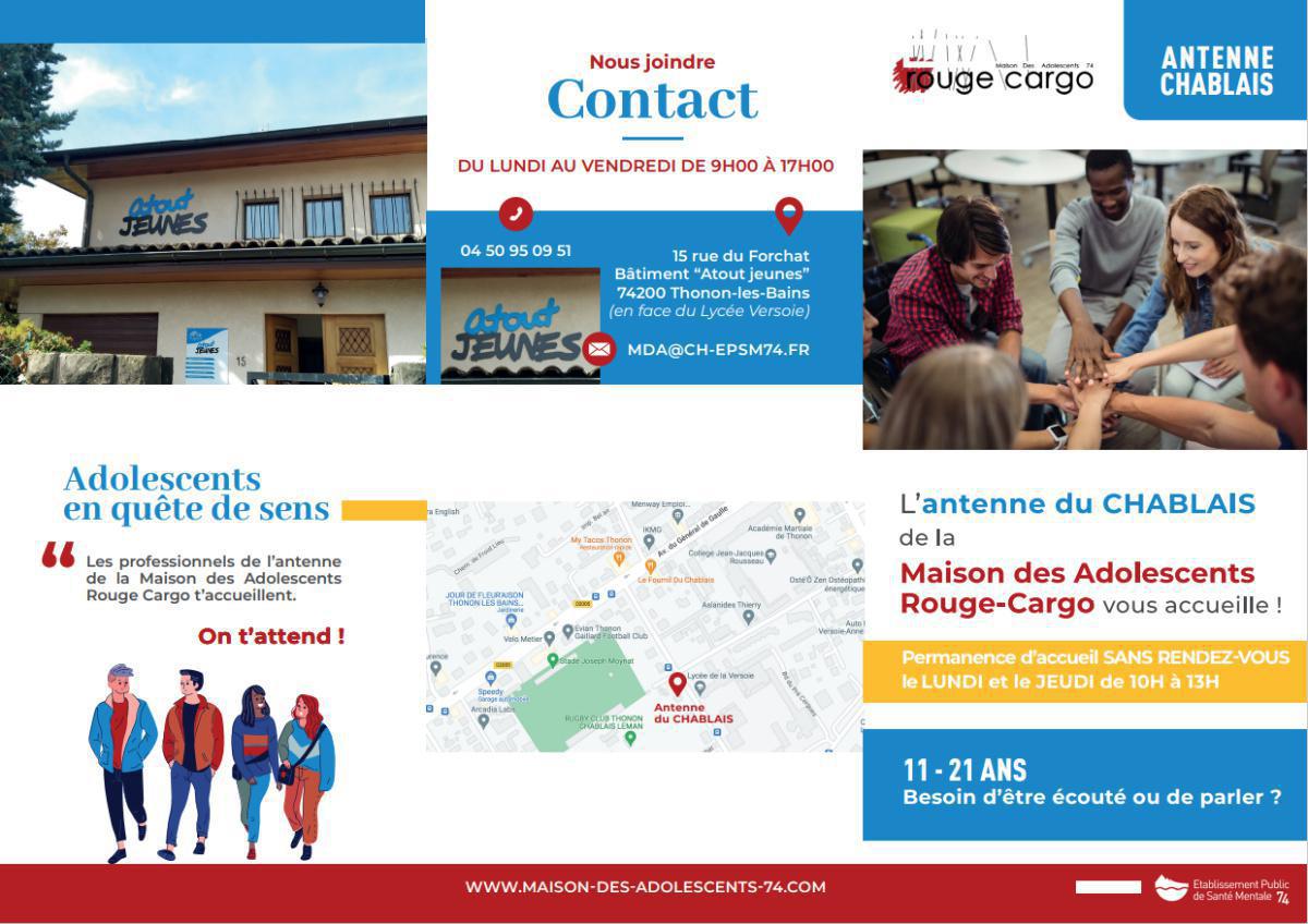 Ouverture d'une antenne Maison des ADO sur le Chablais Ouverture d'une antenne Maison des ADO sur le Chablais